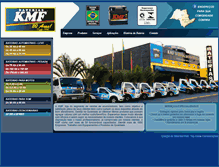 Tablet Screenshot of kmfbaterias.com.br
